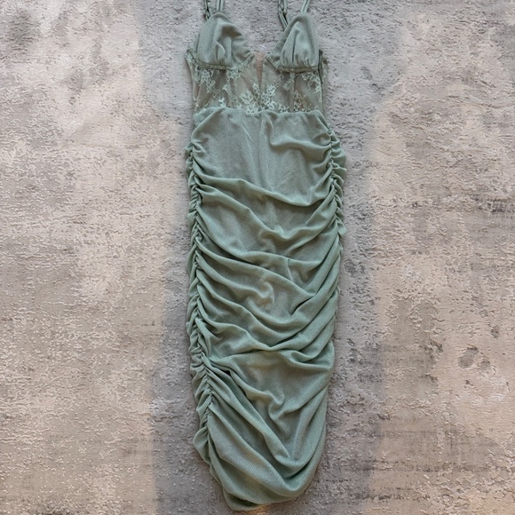 x REVOLVE Lulee Midi Dress in Mint - Picture 3 of 3